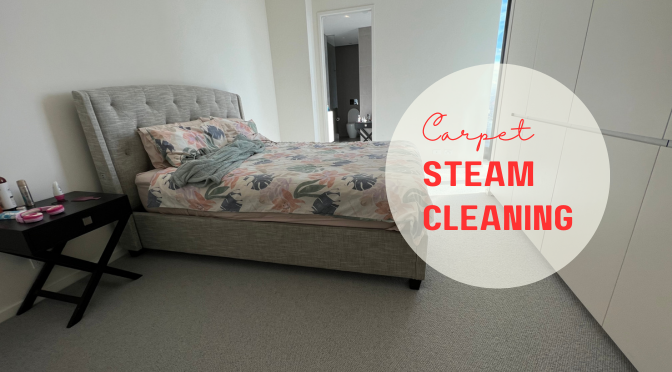 Carpet steam cleaning